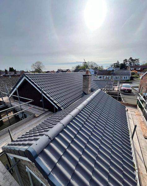 Roofing work by Apex Roofing and Guttering