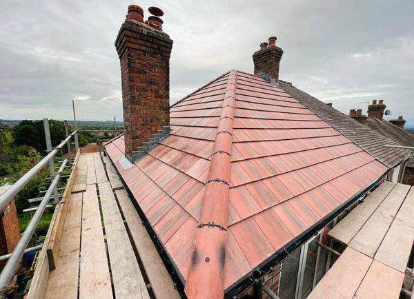 Roofing work by Apex Roofing and Guttering