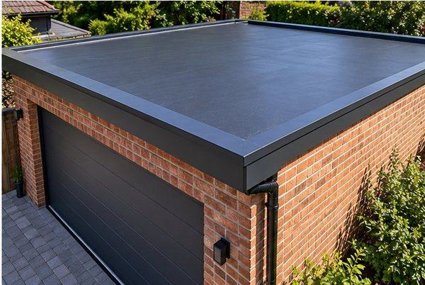 Flat Roof Installation &ndash; illustration