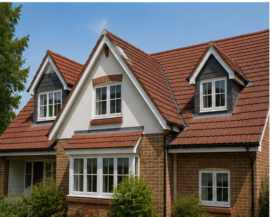 Tiled re-roof on a Cheshire home