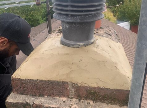 Chimney and Flashing Repairs in Lymm