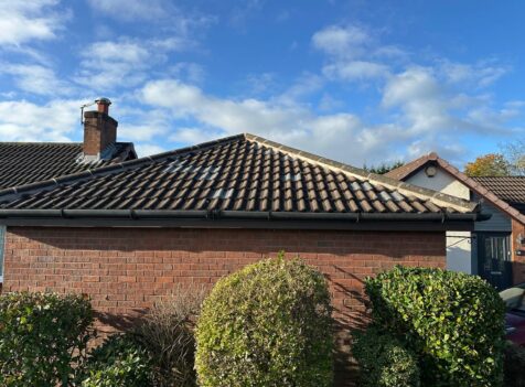 ridge tile re-bedding in Warrington