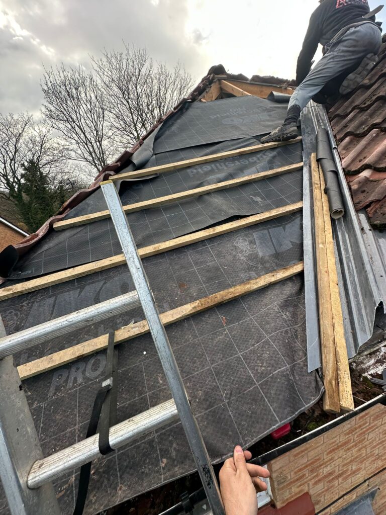 Dry Verge Installation in Warrington