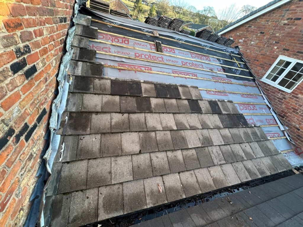 new felt, batten & leadwork in Warrington