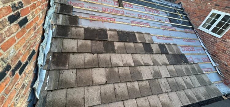 new felt, batten & leadwork in Warrington