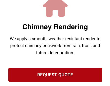 chimney rendering in Altrincham