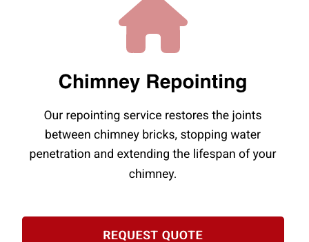 chimney repointing in Altrincham