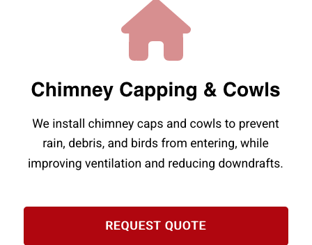 chimney capping and chimney cowls Altrincham