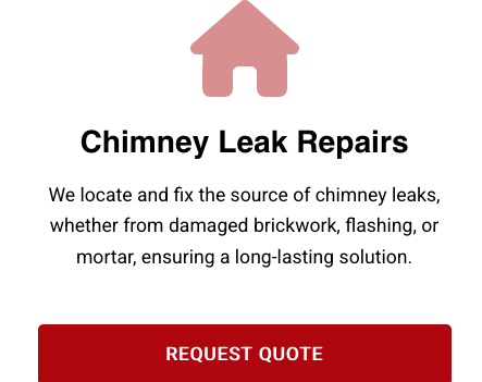 chimney leak repairs in Northwich