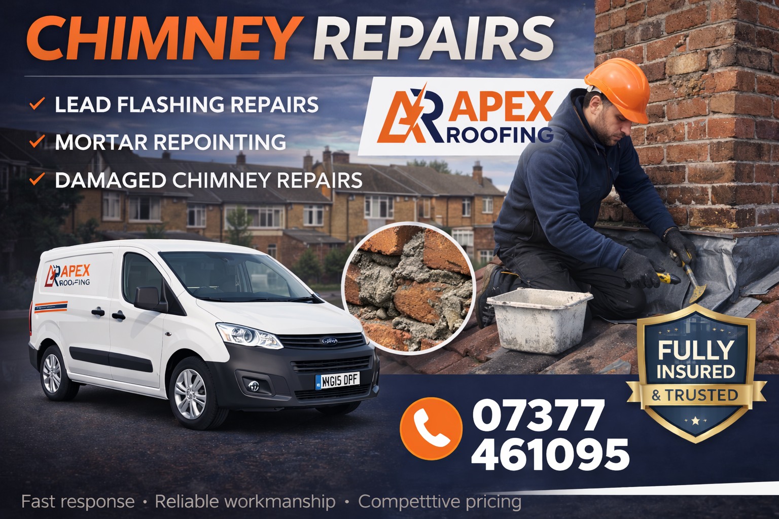 Chimney repairs northwich
