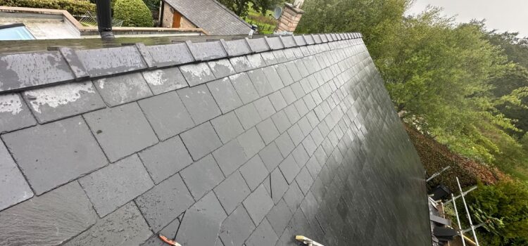 new slate roof in Macclesfield