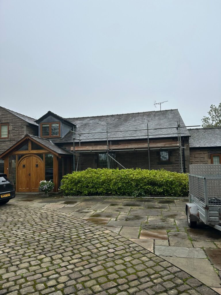 new slate roof in Macclesfield